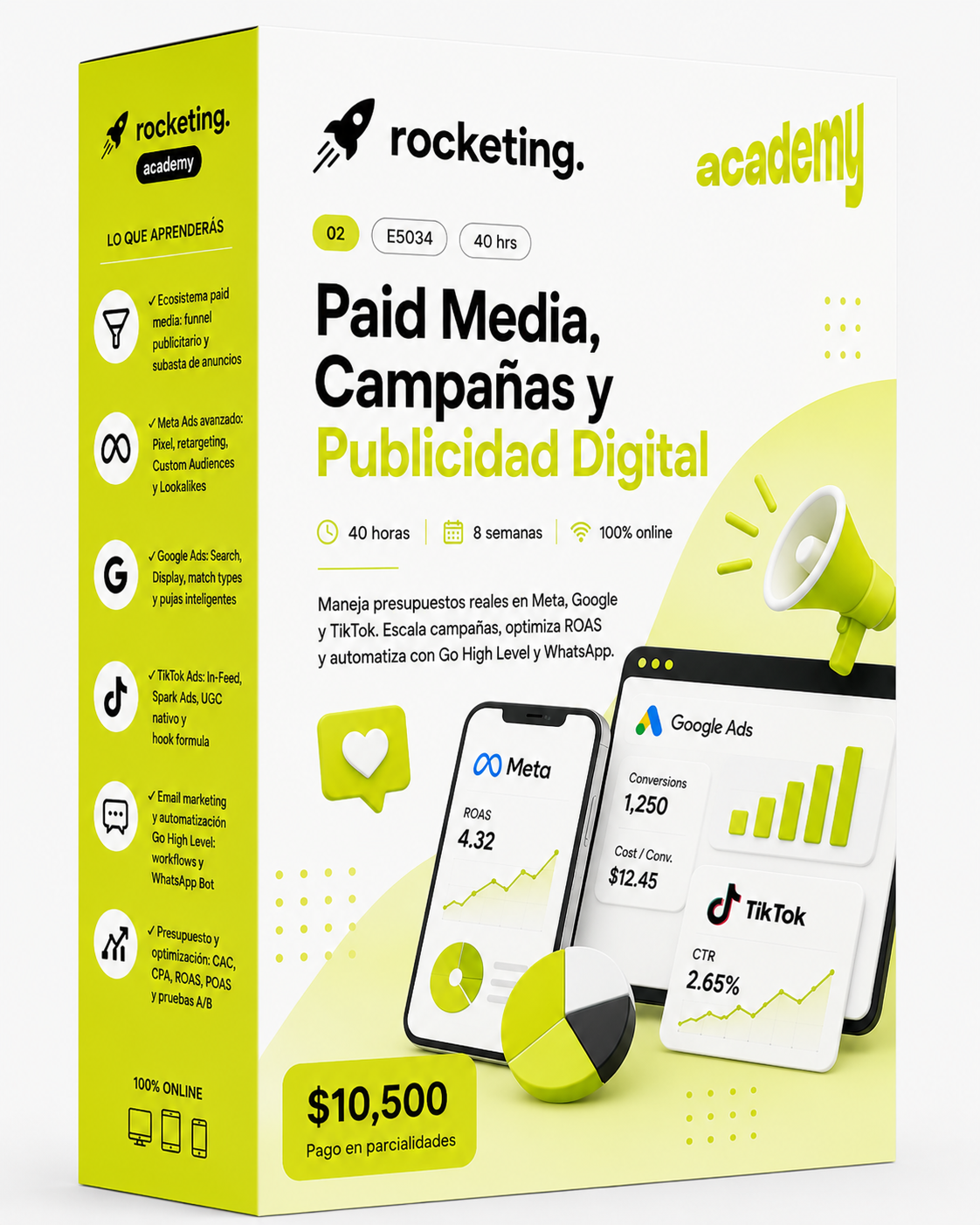 Curso 02: Paid Media, Campañas y Publicidad Digital — Rocketing Academy
